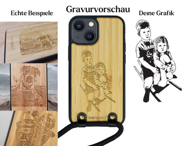 INDIVIDUELL iPhone 13 Hülle zum Umhängen
